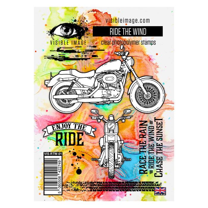 Visible Image Ride The Wind - A6 Stamp Set