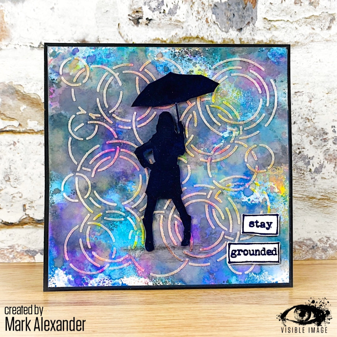 Visible Image Sparkle In The Rain - A6 Stamp Set