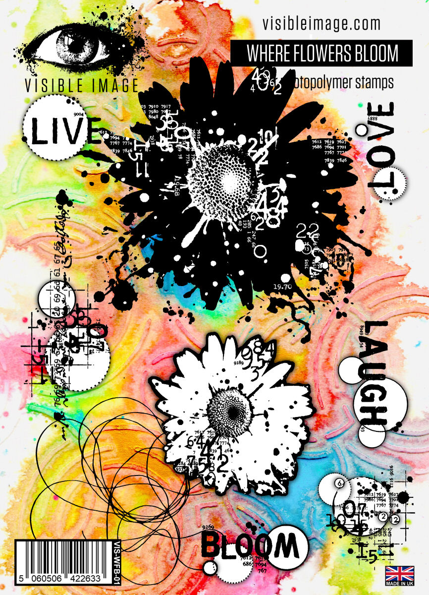 Visible Image Where Flowers Bloom - A5 Stamp Set