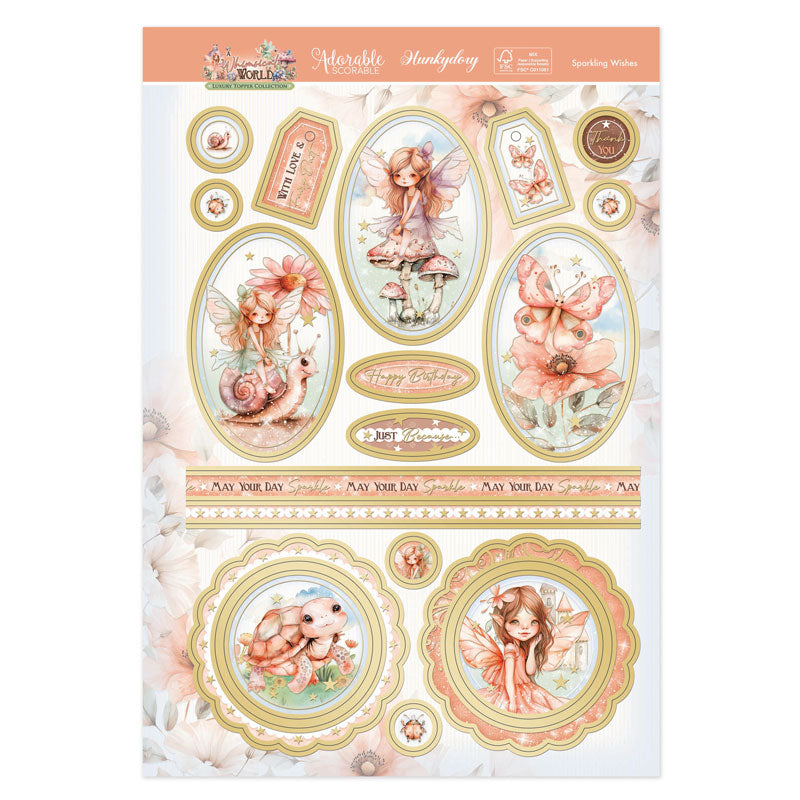 Sparkling Wishes Luxury Topper Set