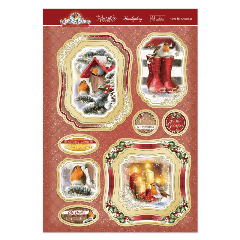 Home for Christmas Luxury Topper Set