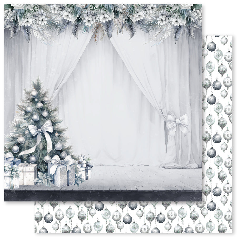 White Christmas C 12x12 Paper (12pc Bulk Pack) 32898