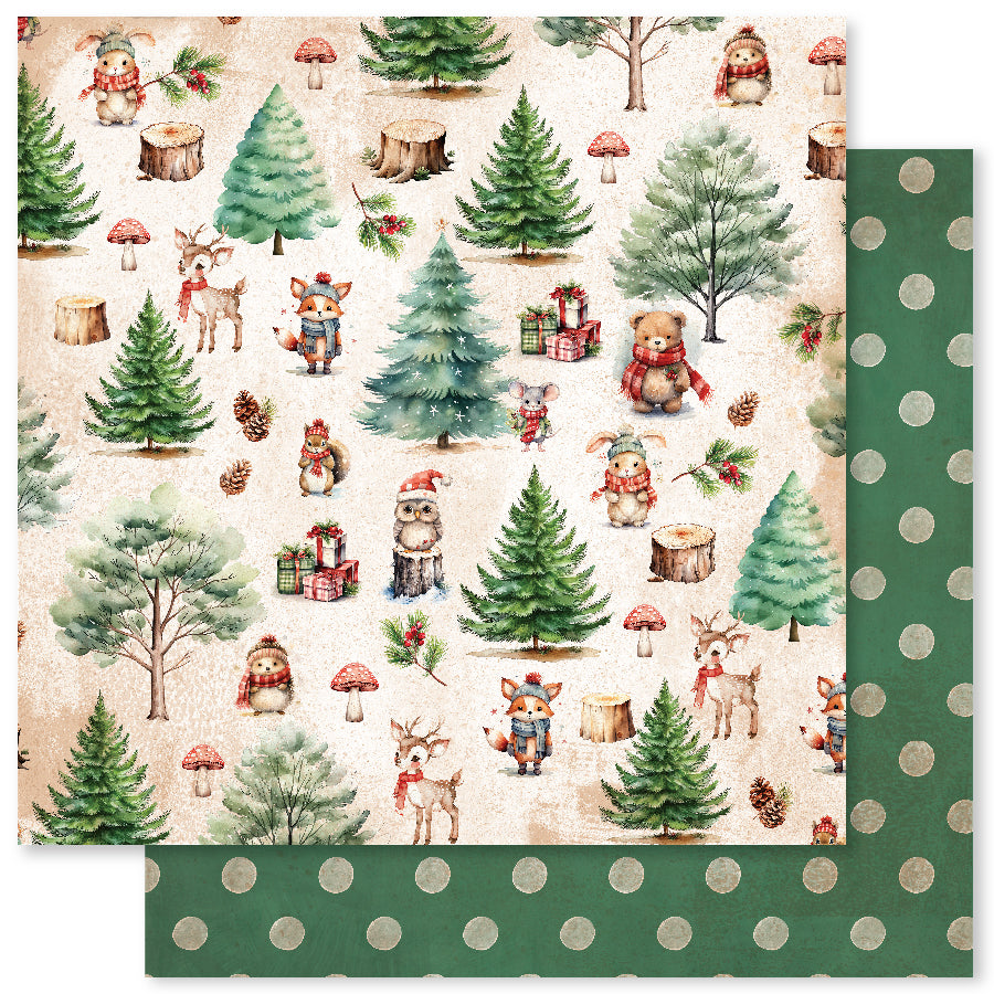 Woodland Christmas 6x6 Paper Collection 33063