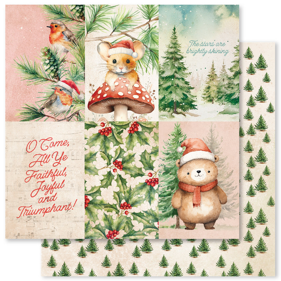 Woodland Christmas 12x12 Paper Collection 33042