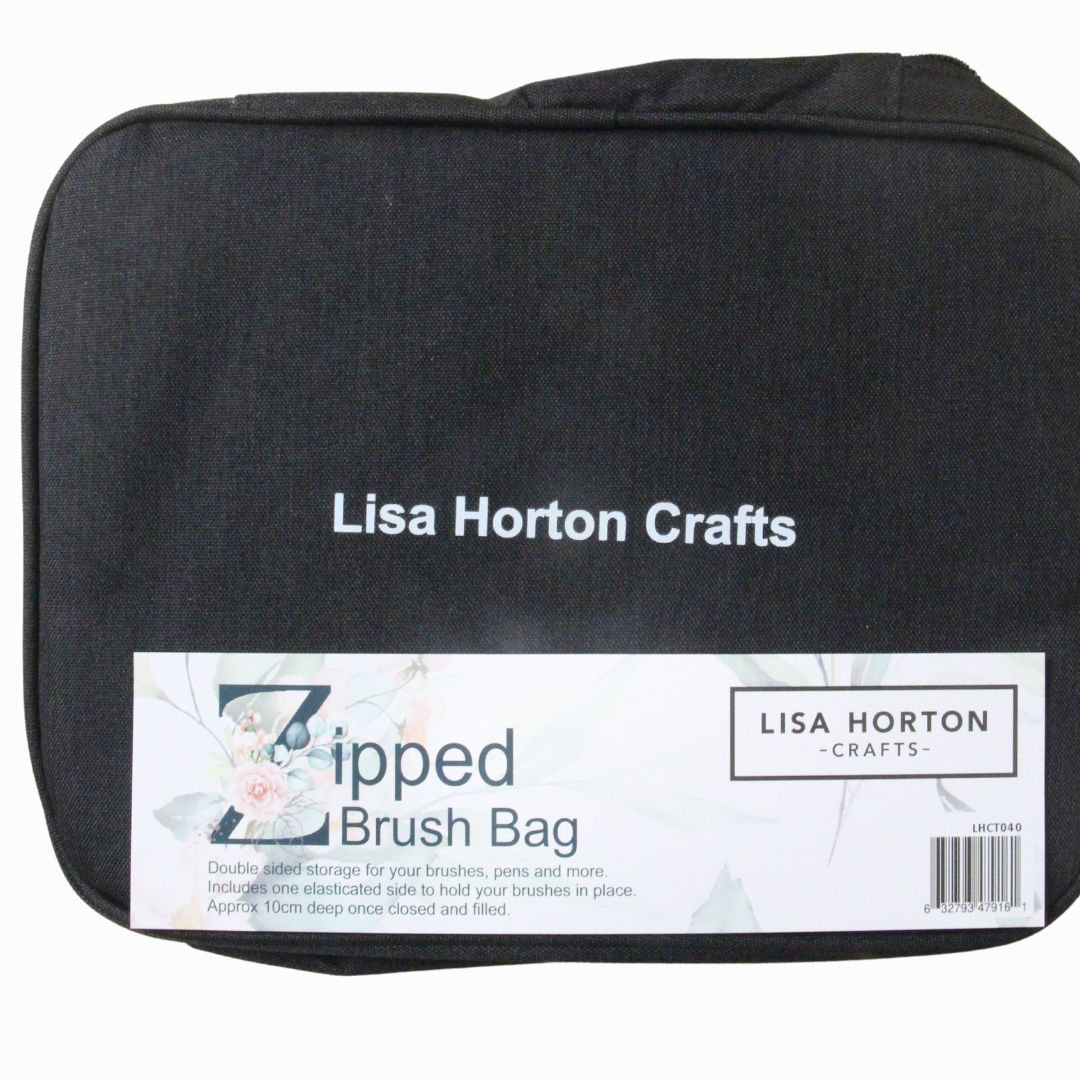 Lisa Horton Crafts Fabric Brush Storage Bag