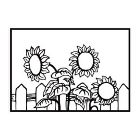 Hobby Solution Embossing Folder - Sunflower