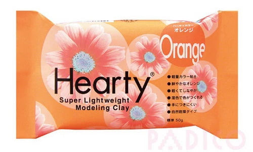 Hearty Soft Clay - Orange 50g