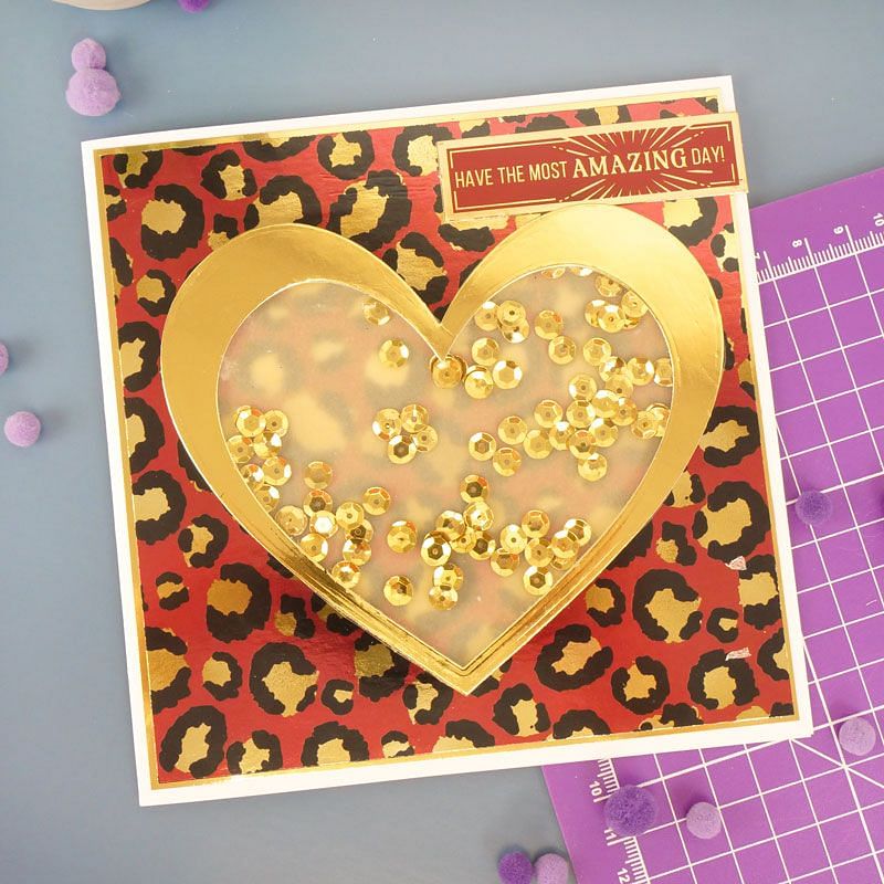 Designer Mirri Card - Lovely Leopard