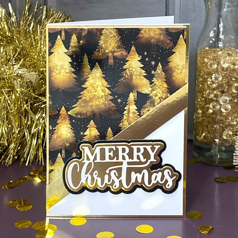 Designer Mirri Card - Festive Glamour