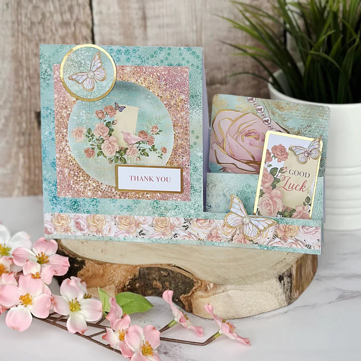 Kanban Crafts A Touch of Blush 8x8 Designer Premium Paper Pack