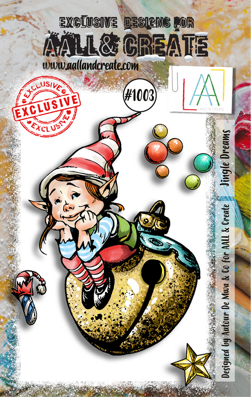 AALL and Create A7 Stamp Set - #1003 - Jingle Dreams