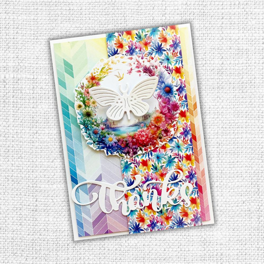 Rainbow Twirl Cut Aparts Paper Pack 31043