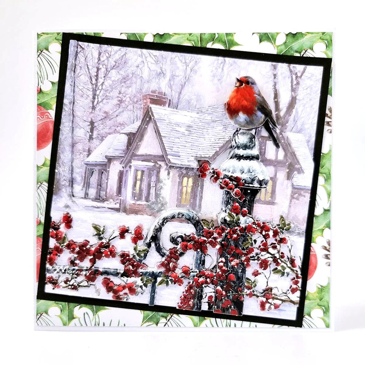 Die Cut Decoupage – Robins (Pack Of 12)