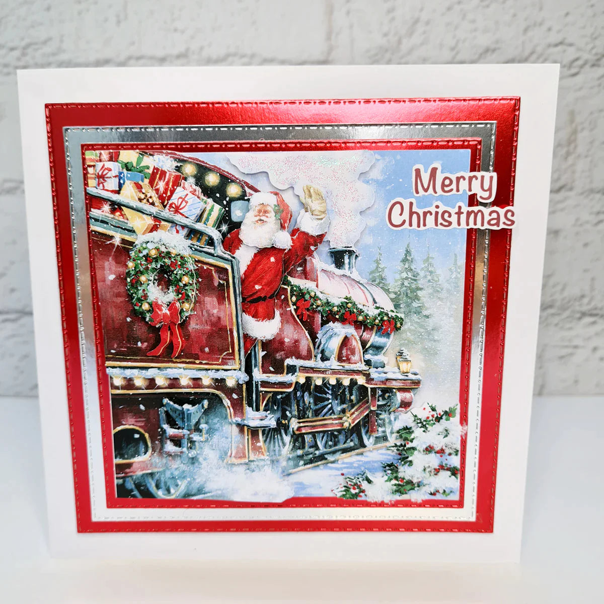 Die Cut Decoupage – Santa Selection (Pack Of 12)