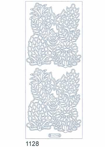 Deco Stickers - Wildflowers With Butterfly