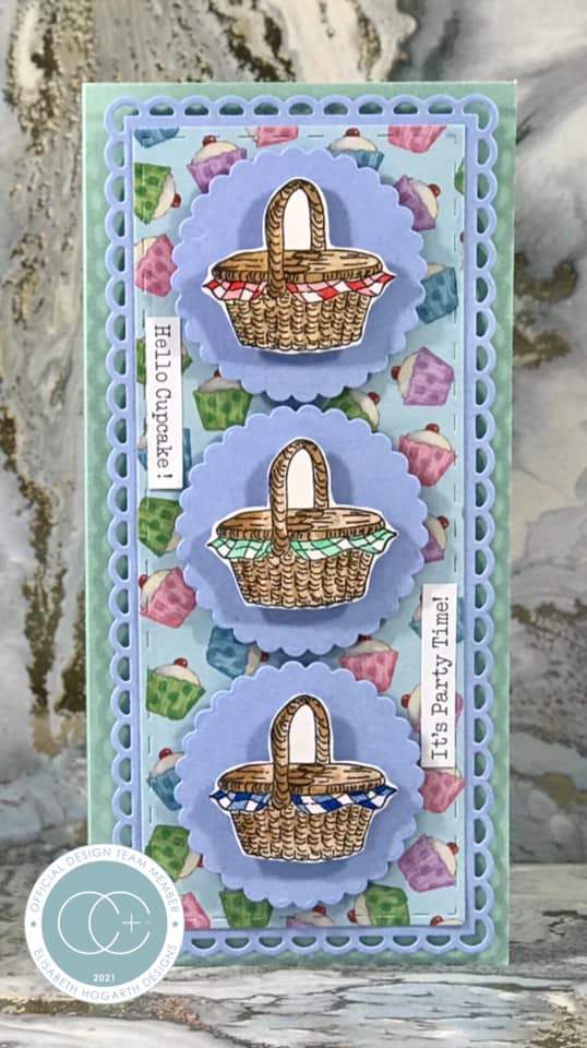 Bluebells and Buttercups - Stamp Set - Picnic
