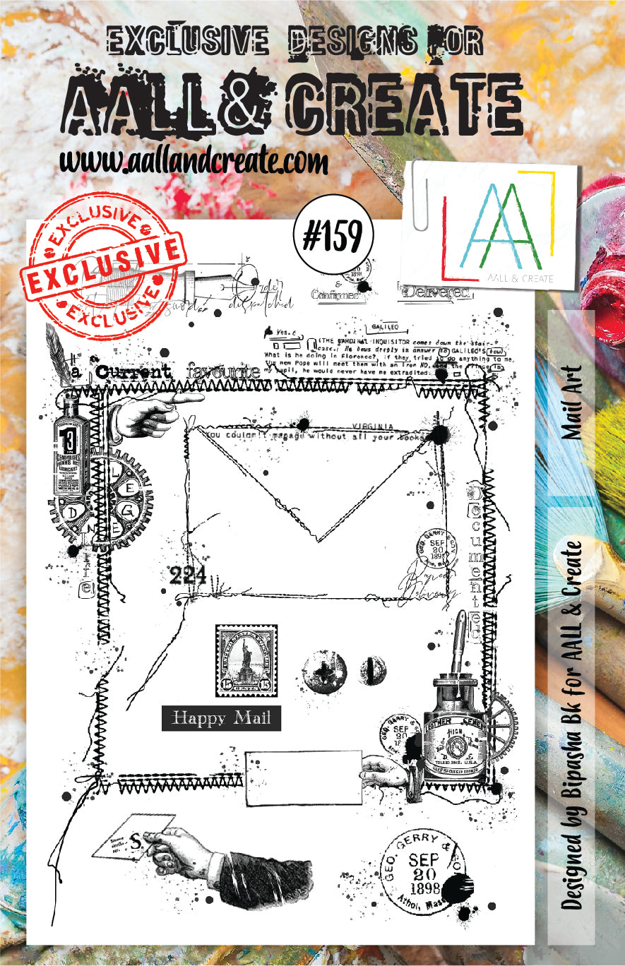 AALL and Create Stamp Set - 159 - Mail Art