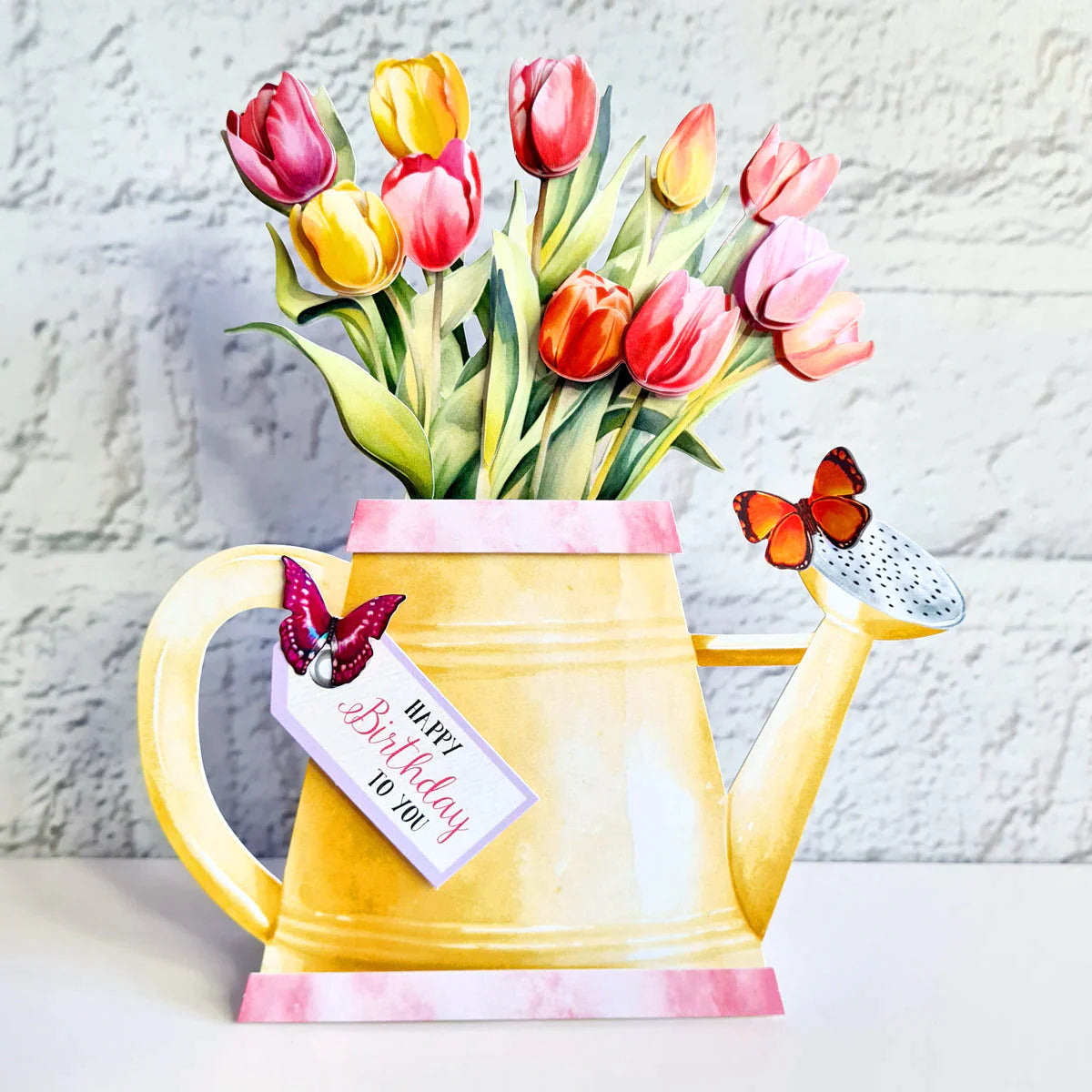 Watering Can Blossoms and Blooms, Card Making Kit