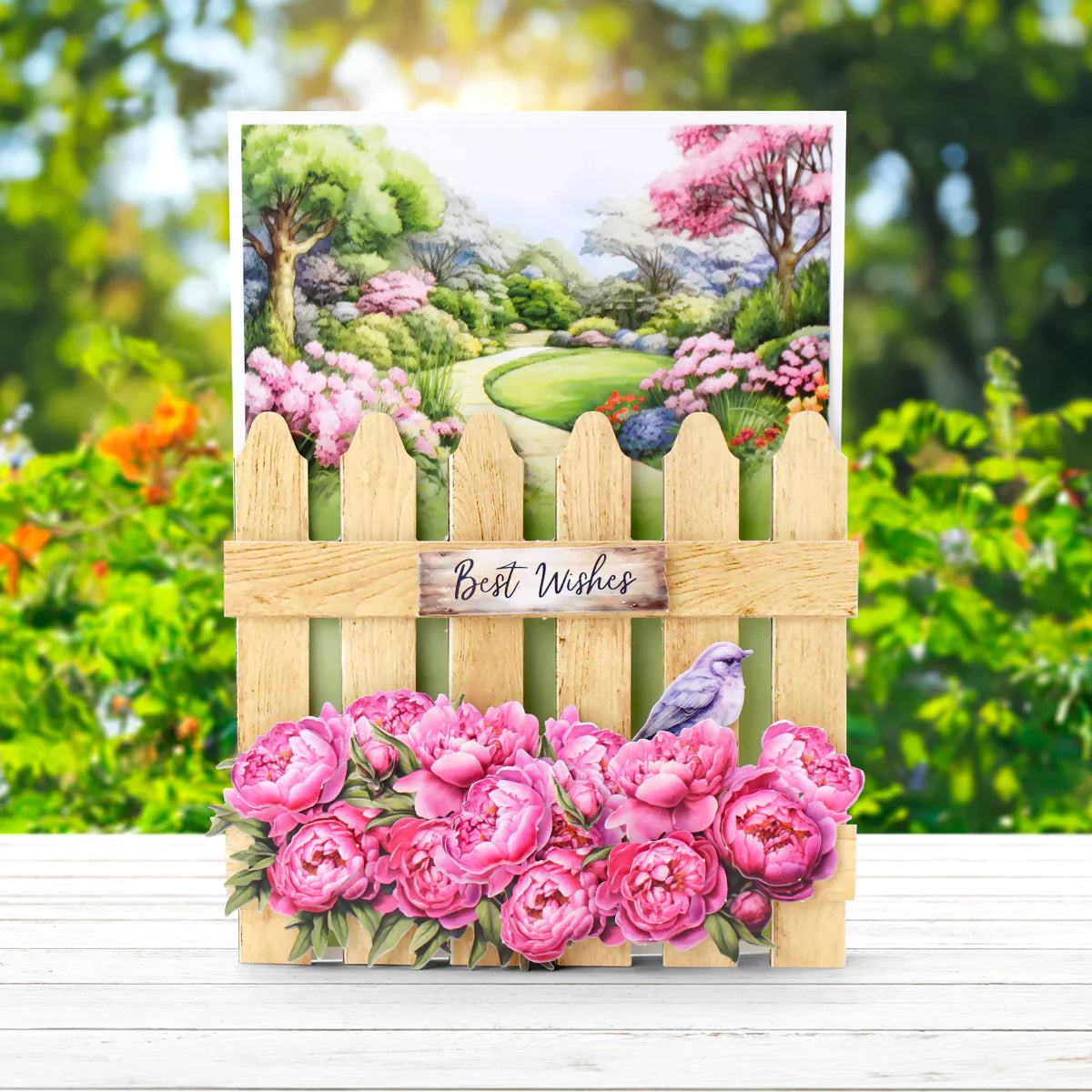 Pretty Petals Picket Fence, Card Making Kit