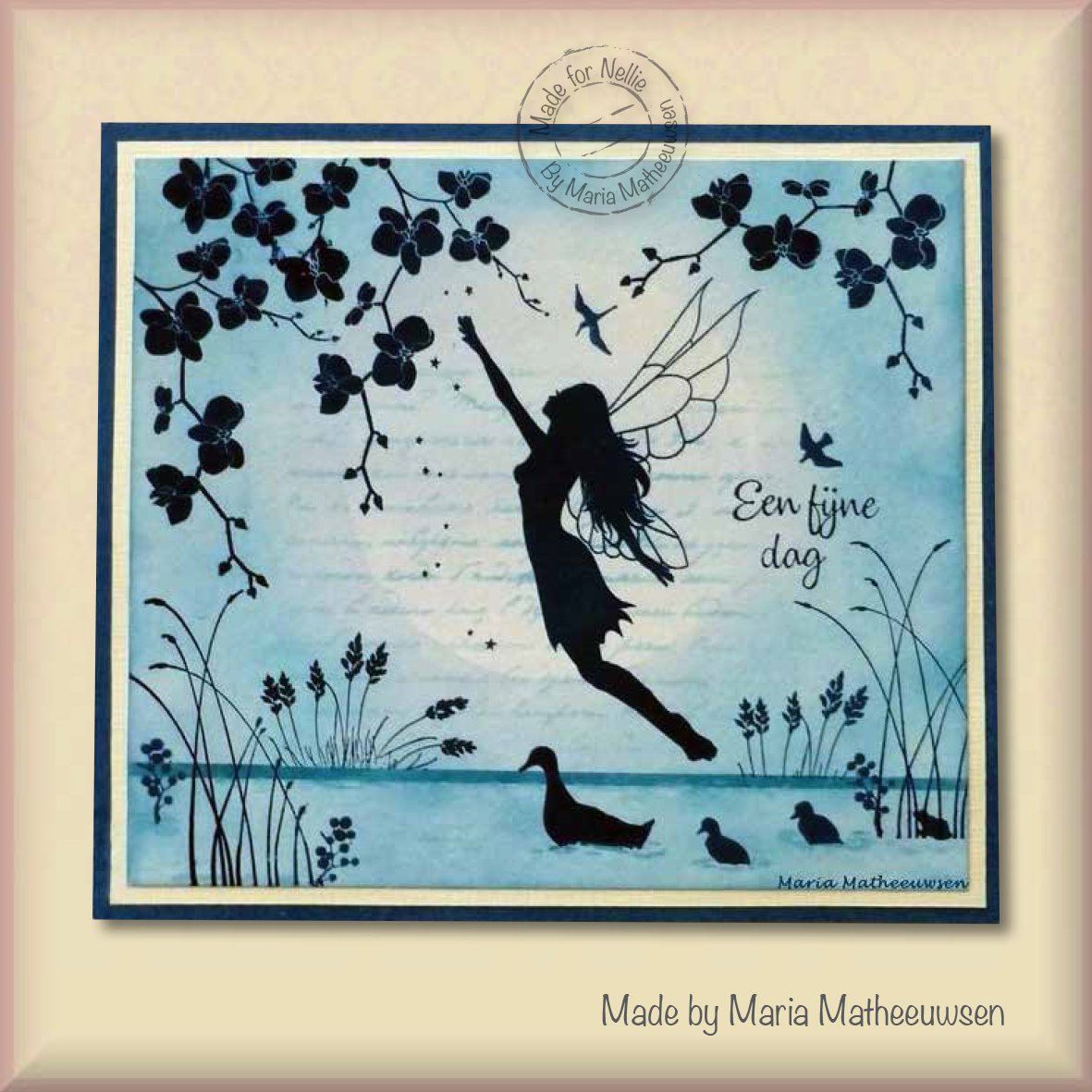 Nellie's Choice Clear Stamp Fairy Tales Flying Elf