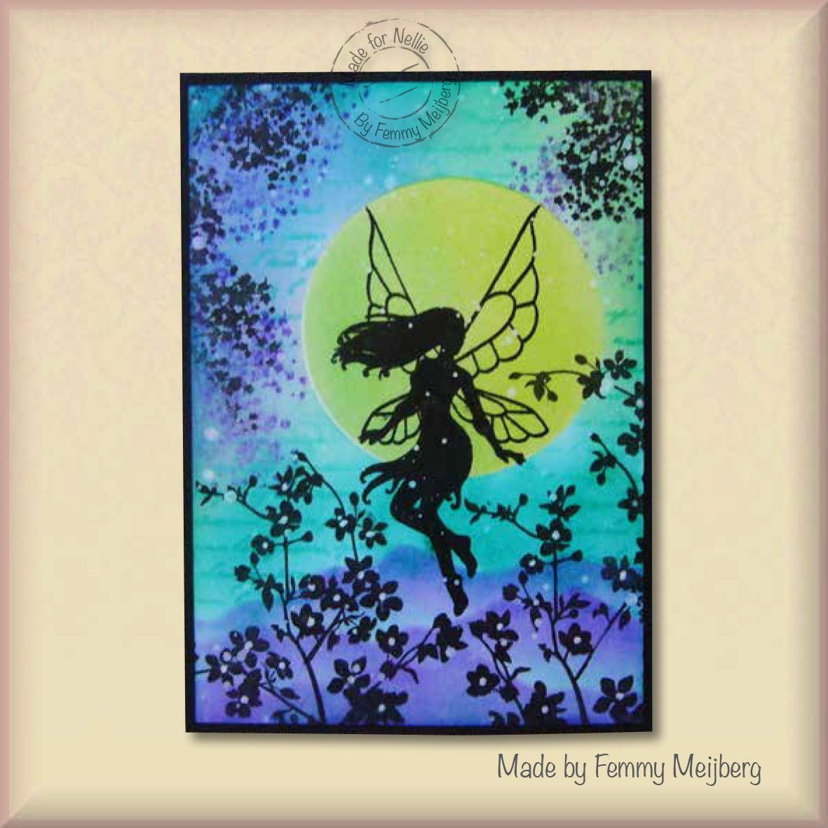 Nellie's Choice Clear Stamp Fairy Tales Dancing Elf-1