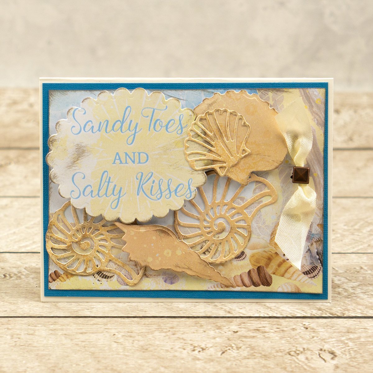 Couture Creations Seaside Girl Swirling Shell Mini Die