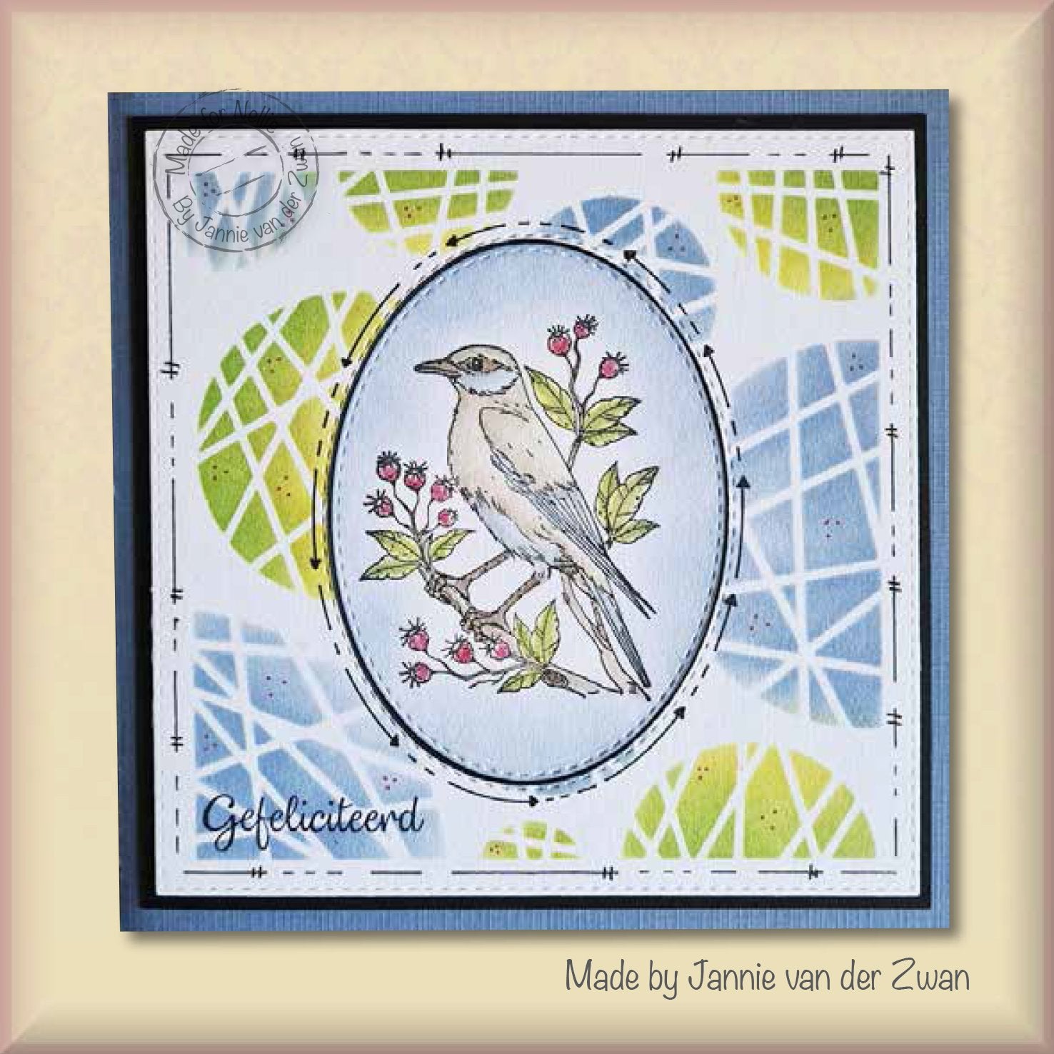 Nellie's Choice Multi Frame Die - Double Stitchlines: Oval