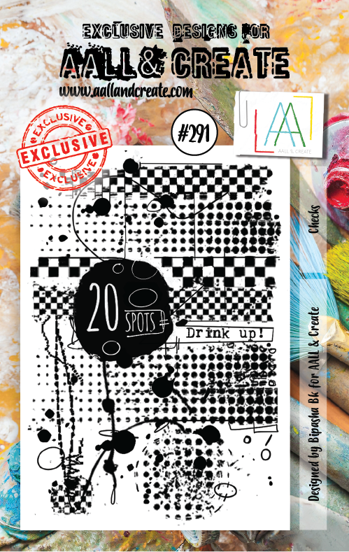 AALL and Create Stamp Set - 291 - Checks