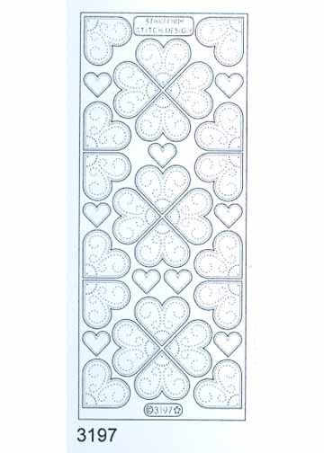 Stitch by Design Stickers - Hearts