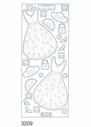 Stitch by Design Stickers - Dresses