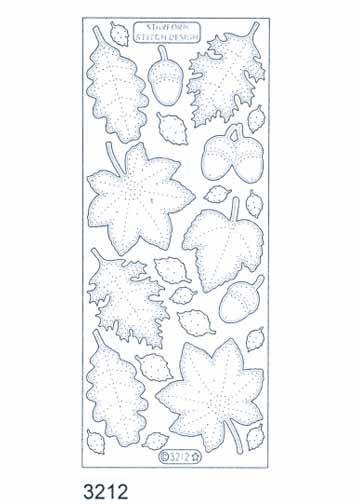 Stitch by Design Stickers - Leaves