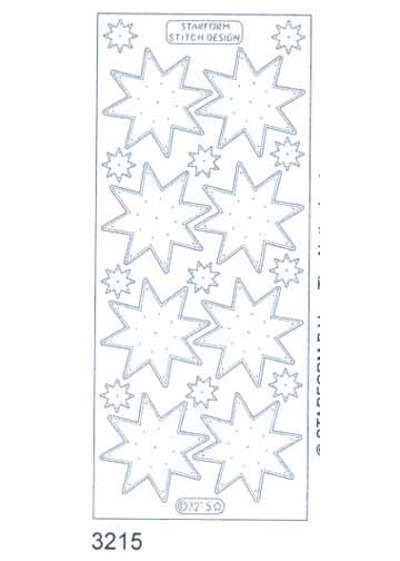 Stitch by Design Stickers - Stars