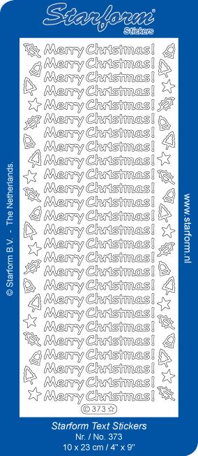 Deco Stickers - Text - Merry Christmas!