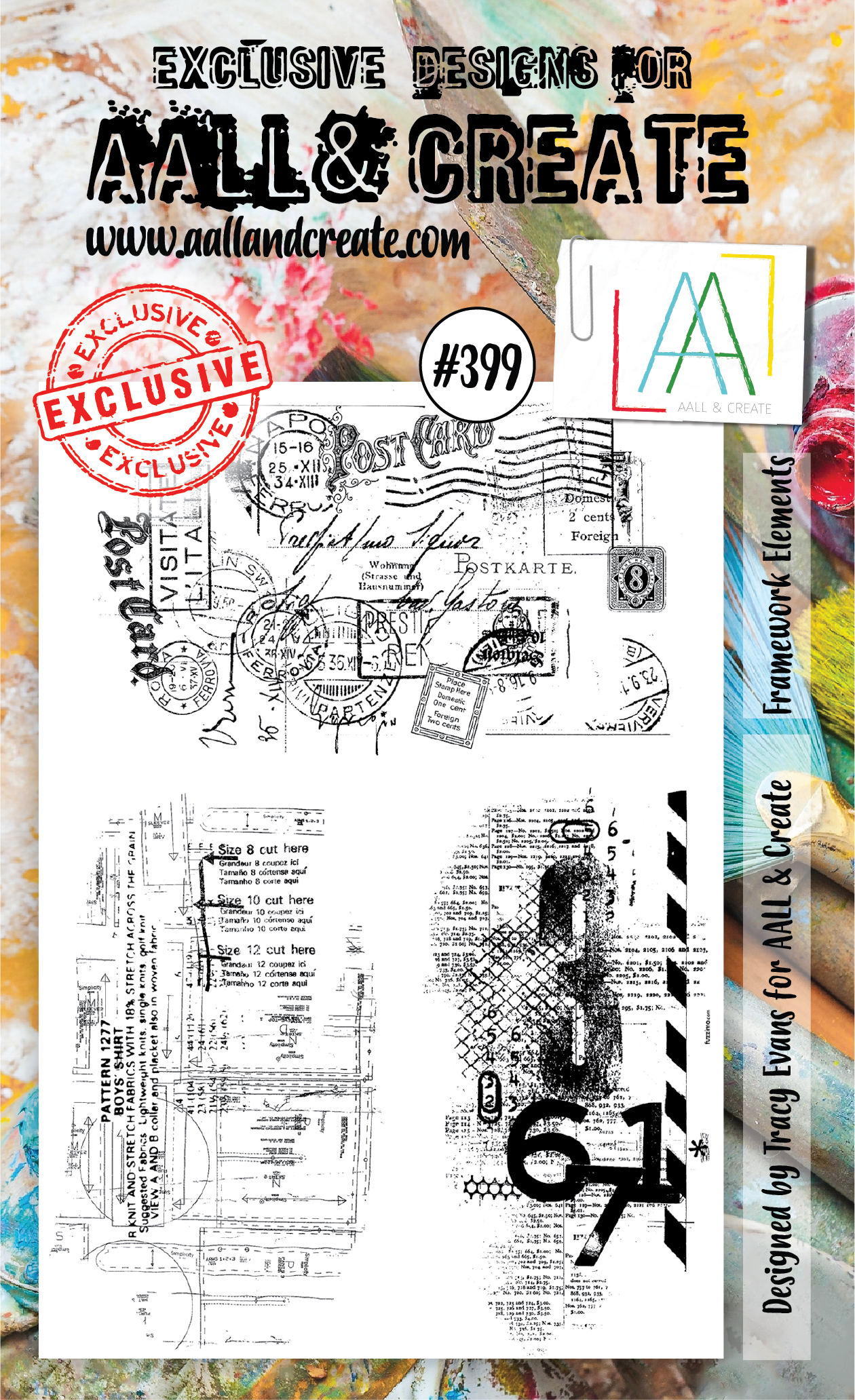 AALL and Create Stamp Set - 399 - Framework Elements