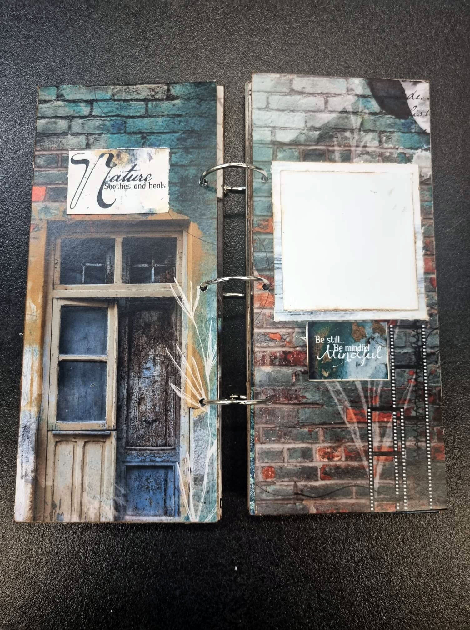 3Quarter Designs - Mini Album Base Kit - Urban Turquoise