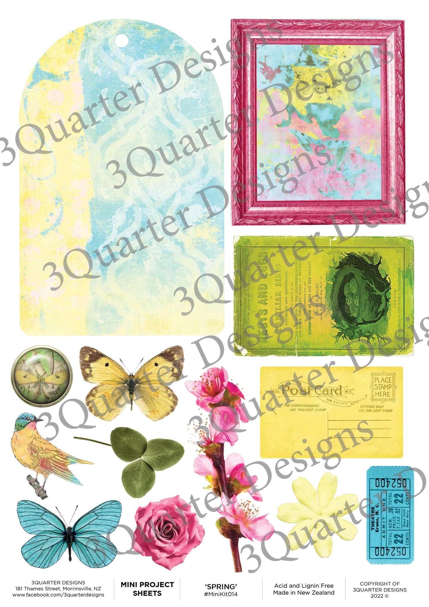 3Quarter Designs - Mini Project Sheet - Spring