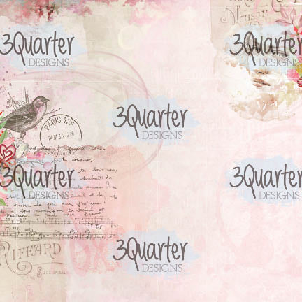 3Quarter Designs - 6" X 6" Paper Pack - Always Yours