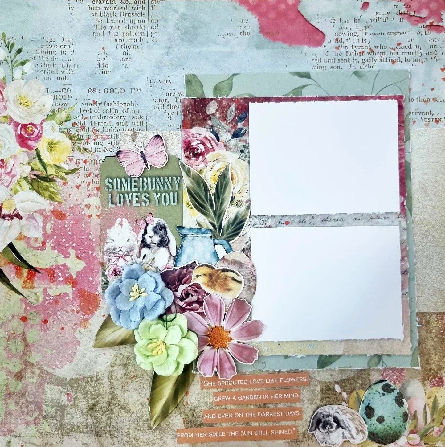 3Quarter Designs - Botanical  Brights - Scrapbook Collection