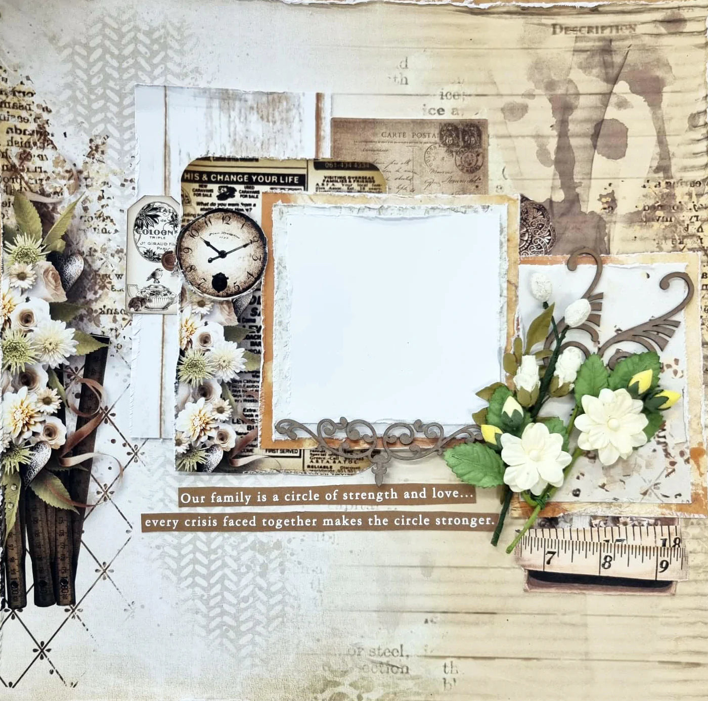 3Quarter Designs - Scrapbook Collection - Family Heirlooms