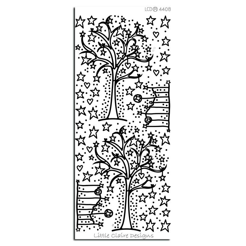 Starry Tree Sticker