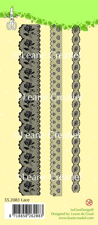 Clear stamp Lace
