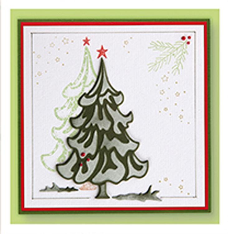 LeCreaDesign Clear Stamp Christmas Tree