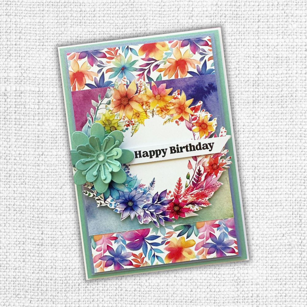 Rainbow Twirl Cut Aparts Paper Pack 31043