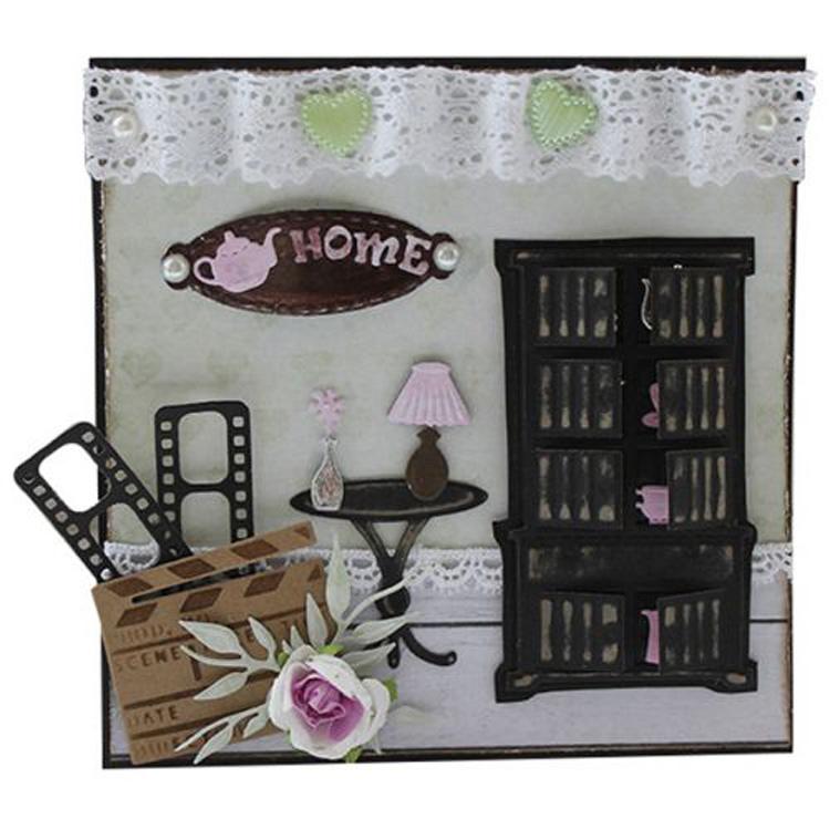 Joy! Crafts Dies - Love Home - Cupboard