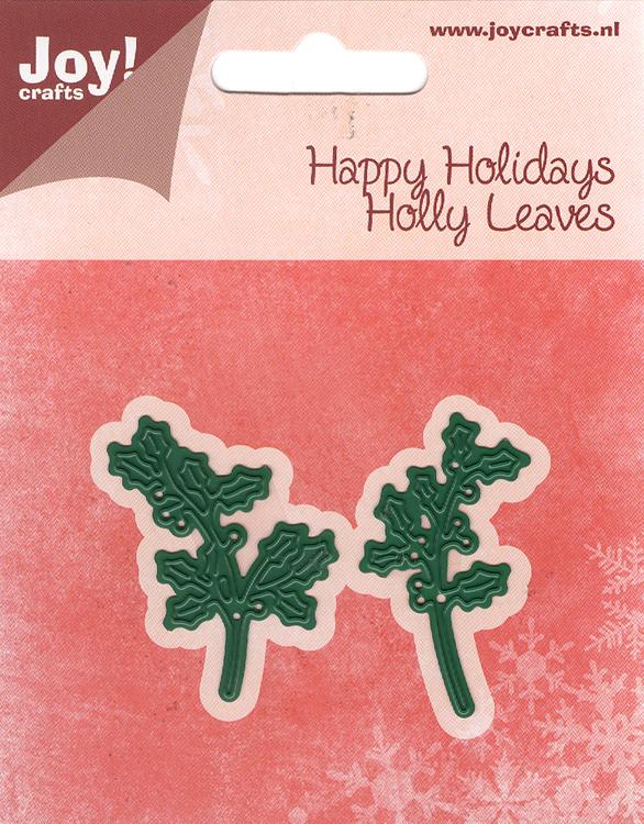 Joy! Craft Die - Happy Holidays Holly Leaves