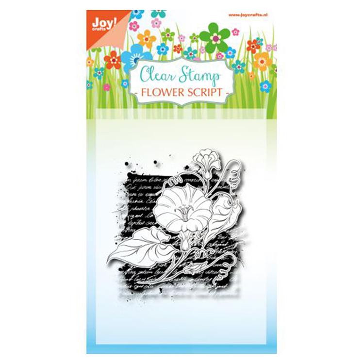 Joy! Crafts Clear Stamp - Flower Script