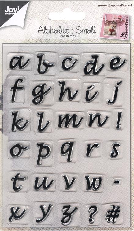 Joy Crafts - Clear Stamp Set- Alphabet Lowercase