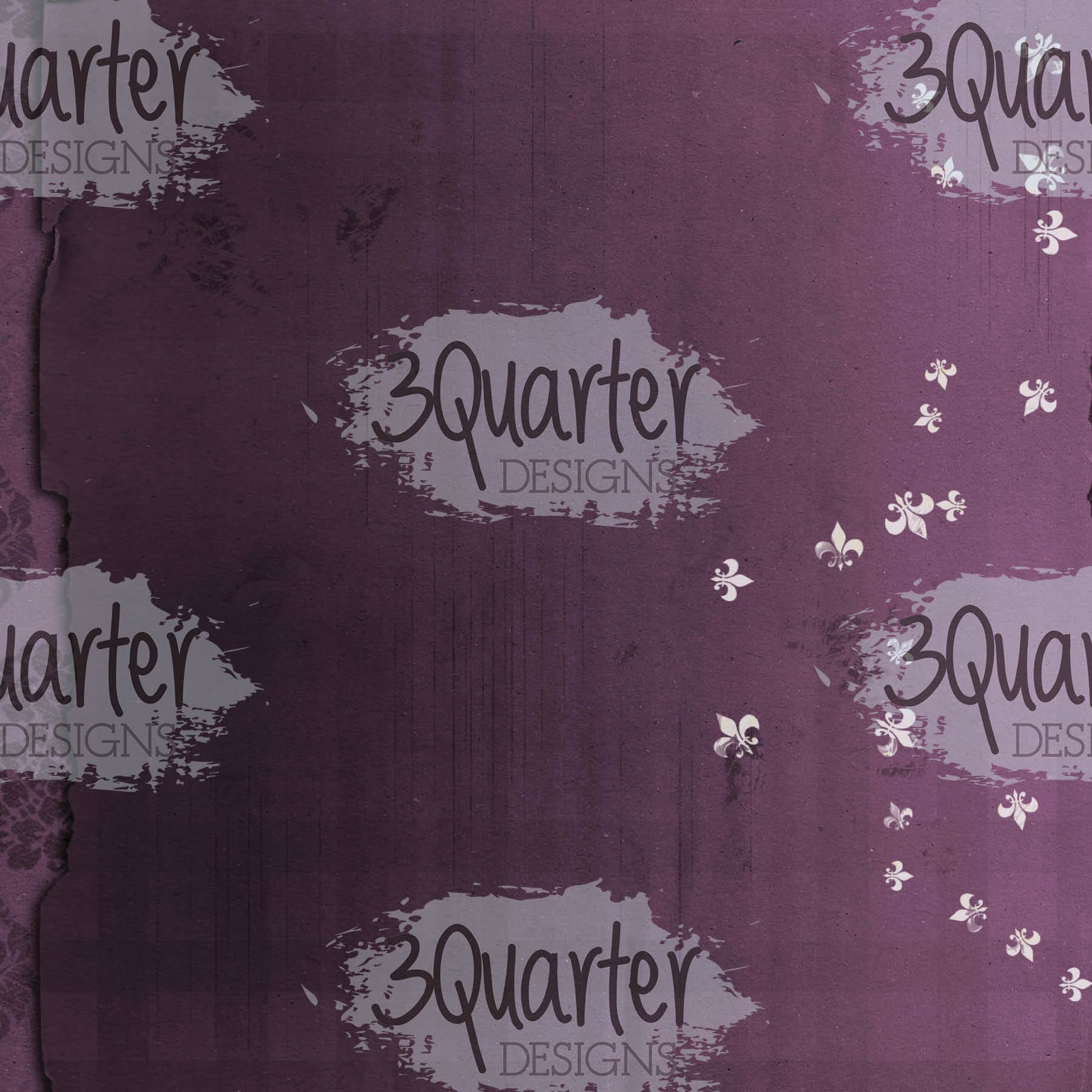 3Quarter Designs - Enchanted Amethyst - Paper Pad 6 x 6