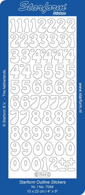 Deco Stickers - Numbers