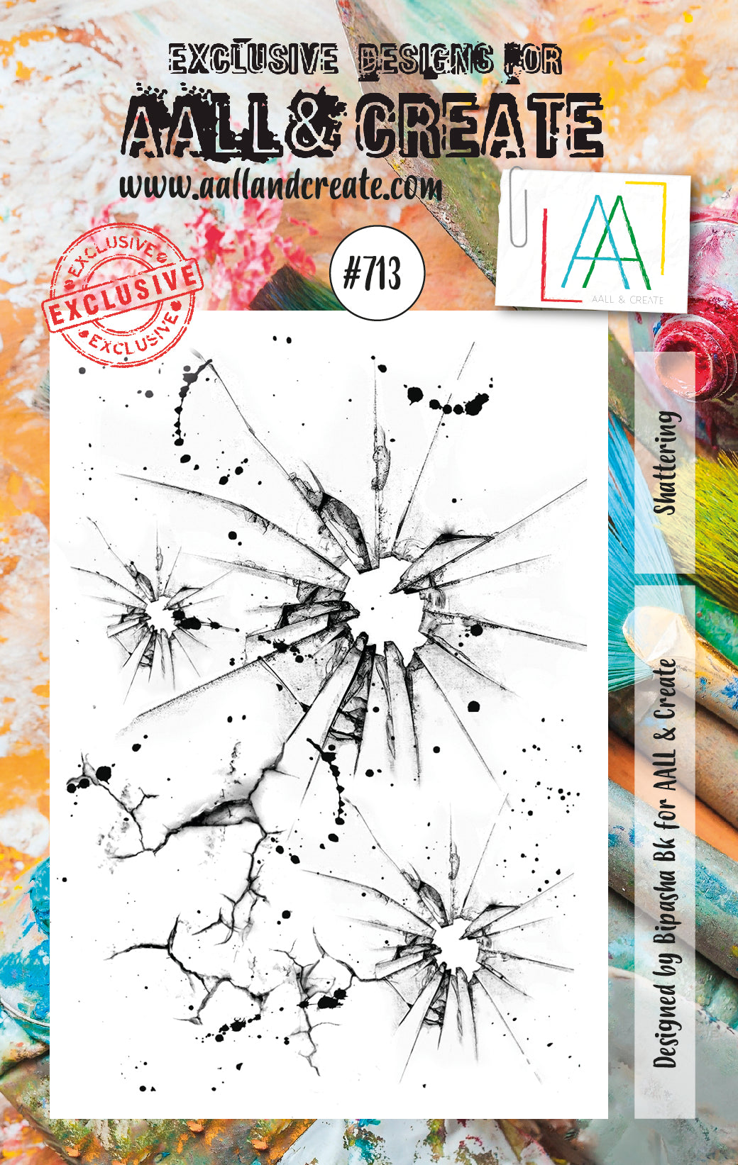 AALL and Create Stamp Set - 713 - Shattering